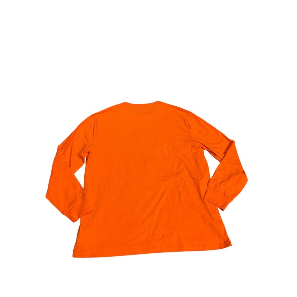 Polo Ralph Lauren Mens Orange Polo Ski 92 Graphic Long Sleeve‎ T-Shirt Size M - Picture 6 of 10
